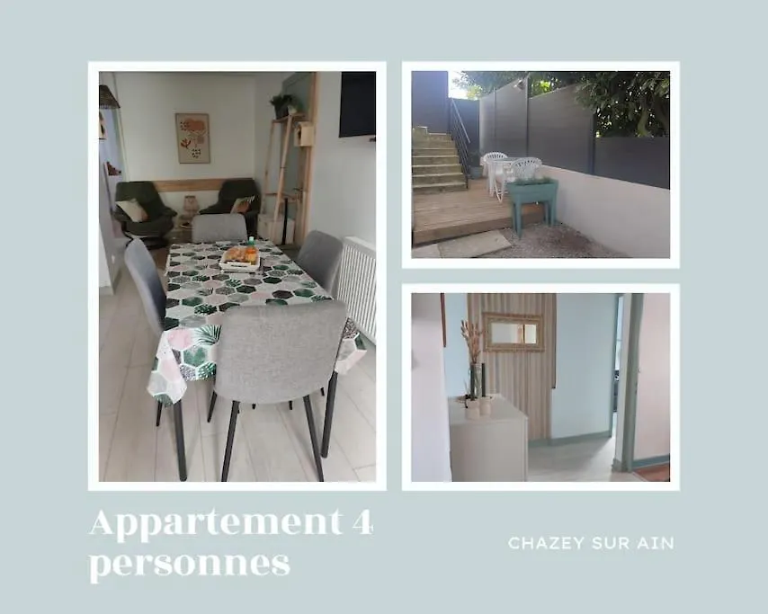 Appartement Cosy Parking Prive Chazey-sur-Ain